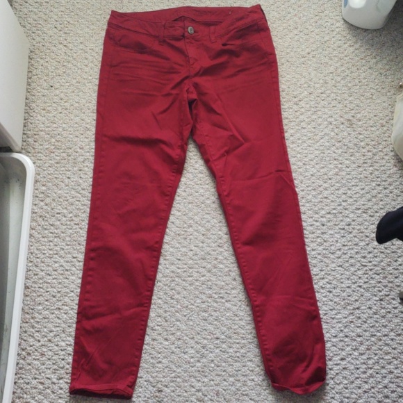 American Eagle Outfitters Pants - Red American Eagle Pants